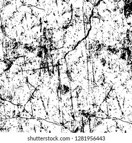 Rough grunge pattern design. Watercolor dry brush strokes texture. Faded dyed paper texture. Sketch cartoon pop art design