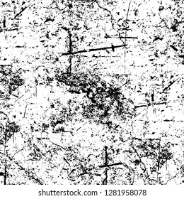 Rough grunge pattern design. Watercolor dry brush strokes texture. Faded dyed paper texture. Sketch cartoon pop art design
