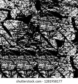 Rough grunge pattern design. Watercolor dry brush strokes texture. Faded dyed paper texture. Sketch cartoon pop art design