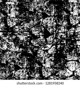 Rough grunge pattern design. Watercolor dry brush strokes texture. Faded dyed paper texture. Sketch cartoon pop art design