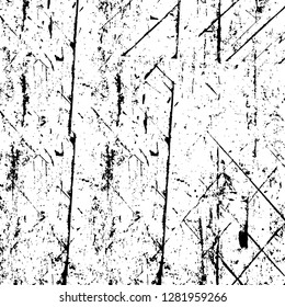 Rough grunge pattern design. Watercolor dry brush strokes texture. Faded dyed paper texture. Sketch cartoon pop art design