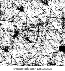 Rough grunge pattern design. Watercolor dry brush strokes texture. Faded dyed paper texture. Sketch cartoon pop art design