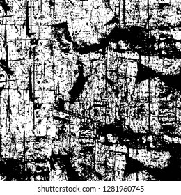 Rough grunge pattern design. Watercolor dry brush strokes texture. Faded dyed paper texture. Sketch cartoon pop art design