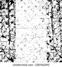 Rough grunge pattern design. Watercolor dry brush strokes texture. Faded dyed paper texture. Sketch cartoon pop art design
