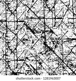 Rough grunge pattern design. Watercolor dry brush strokes texture. Faded dyed paper texture. Sketch cartoon pop art design