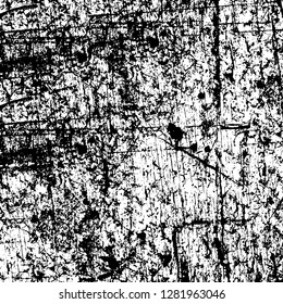 Rough grunge pattern design. Watercolor dry brush strokes texture. Faded dyed paper texture. Sketch cartoon pop art design
