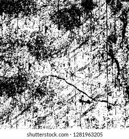 Rough grunge pattern design. Watercolor dry brush strokes texture. Faded dyed paper texture. Sketch cartoon pop art design