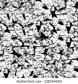 Rough grunge pattern design. Watercolor dry brush strokes texture. Faded dyed paper texture. Sketch cartoon pop art design