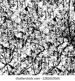Rough grunge pattern design. Watercolor dry brush strokes texture. Faded dyed paper texture. Sketch cartoon pop art design
