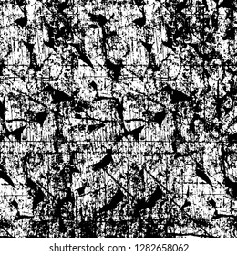 Rough grunge pattern design. Watercolor dry brush strokes texture. Faded dyed paper texture. Sketch cartoon pop art design