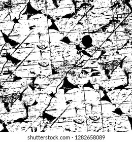 Rough grunge pattern design. Watercolor dry brush strokes texture. Faded dyed paper texture. Sketch cartoon pop art design