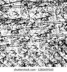 Rough grunge pattern design. Watercolor dry brush strokes texture. Faded dyed paper texture. Sketch cartoon pop art design