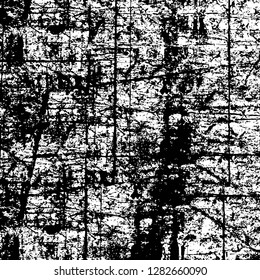 Rough grunge pattern design. Watercolor dry brush strokes texture. Faded dyed paper texture. Sketch cartoon pop art design