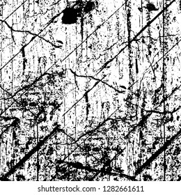 Rough grunge pattern design. Watercolor dry brush strokes texture. Faded dyed paper texture. Sketch cartoon pop art design