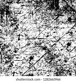Rough grunge pattern design. Watercolor dry brush strokes texture. Faded dyed paper texture. Sketch cartoon pop art design