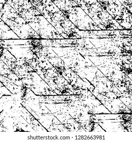 Rough grunge pattern design. Watercolor dry brush strokes texture. Faded dyed paper texture. Sketch cartoon pop art design