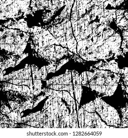 Rough grunge pattern design. Watercolor dry brush strokes texture. Faded dyed paper texture. Sketch cartoon pop art design