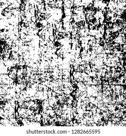Rough grunge pattern design. Watercolor dry brush strokes texture. Faded dyed paper texture. Sketch cartoon pop art design