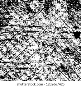 Rough grunge pattern design. Watercolor dry brush strokes texture. Faded dyed paper texture. Sketch cartoon pop art design
