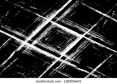 Rough grunge pattern design. Watercolor dry brush strokes texture. Faded dyed paper texture. Sketch cartoon pop art design