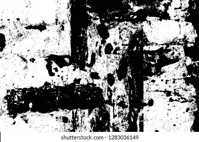 Rough grunge pattern design. Watercolor dry brush strokes texture. Faded dyed paper texture. Sketch cartoon pop art design