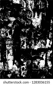 Rough grunge pattern design. Watercolor dry brush strokes texture. Faded dyed paper texture. Sketch cartoon pop art design
