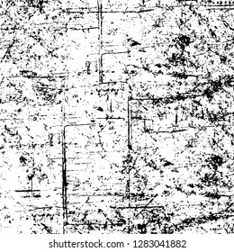 Rough grunge pattern design. Watercolor dry brush strokes texture. Faded dyed paper texture. Sketch cartoon pop art design