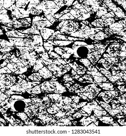 Rough grunge pattern design. Watercolor dry brush strokes texture. Faded dyed paper texture. Sketch cartoon pop art design