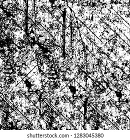 Rough grunge pattern design. Watercolor dry brush strokes texture. Faded dyed paper texture. Sketch cartoon pop art design