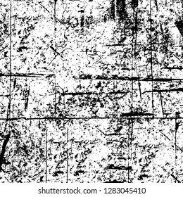 Rough grunge pattern design. Watercolor dry brush strokes texture. Faded dyed paper texture. Sketch cartoon pop art design