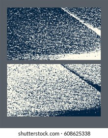 Rough grunge surface. Vector illustration. Abstract grungy template. Decorative grained retro backdrop.