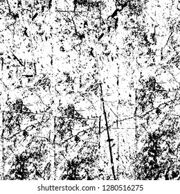 Rough gruRough grunge pattern design. Watercolor dry brush strokes texture. Faded dyed paper texture.