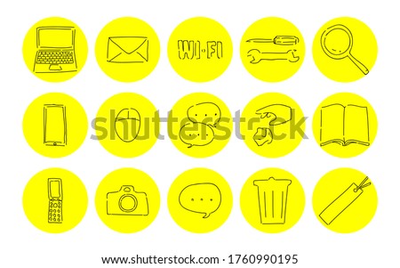 Similar – Image, Stock Photo handwritten sign: dumping garbage is forbidden ! on the fence in a hedge