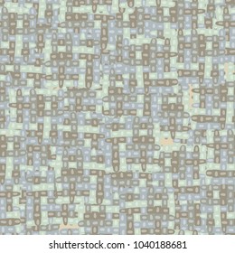 Rough imitation of a wicker mat. Fashion checkered seamless texture.