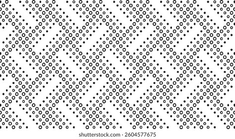 Rough, irregular composed of monochrome geometric elements. Overlay distressed grunge background. Abstract vector illustration. Isolated on white background. EPS10