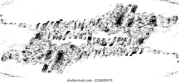 Rough irregular pencil strokes texture. Grunge black and white vector background.