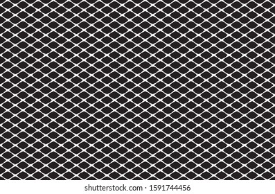 Rough, irregular texture composed of monochrome geometric elements. Overlay distressed grunge background. Abstract vector illustration. Isolated on white background. EPS10
