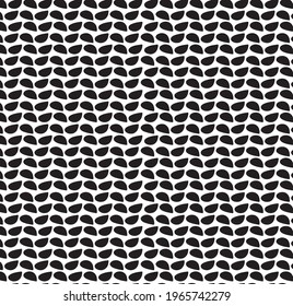 Rough, irregular texture composed of monochrome geometric elements. Overlay distressed grunge background. Abstract vector illustration. Isolated on white background. EPS10