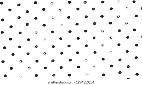 Rough, irregular texture composed of monochrome geometric elements. Overlay distressed grunge background. Abstract vector illustration. Isolated on white background. EPS10