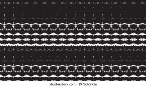 Rough, irregular texture composed of monochrome geometric elements. Overlay distressed grunge background. Abstract vector illustration. Isolated on white background. EPS10