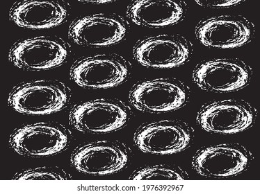 Rough, irregular texture composed of monochrome geometric elements. Overlay distressed grunge background. Abstract vector illustration. Isolated on white background. EPS10