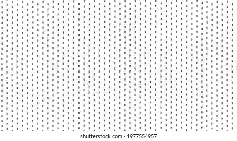 Rough, irregular texture composed of monochrome geometric elements. Overlay distressed grunge background. Abstract vector illustration. Isolated on white background. EPS10