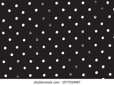 Rough, irregular texture composed of monochrome geometric elements. Overlay distressed grunge background. Abstract vector illustration. Isolated on white background. EPS10