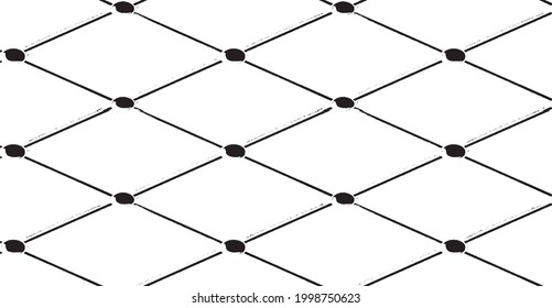 Rough, irregular texture composed of monochrome geometric elements. Overlay distressed grunge background. Abstract vector illustration. Isolated on white background. EPS10