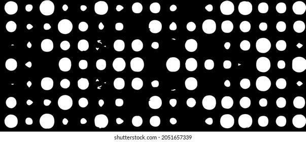 Rough, irregular texture composed of monochrome geometric elements. Overlay distressed grunge background. Abstract vector illustration. Isolated on white background. EPS10