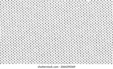 Rough, irregular texture composed of monochrome geometric elements. Overlay distressed grunge background. Abstract vector illustration. Isolated on white background. EPS10