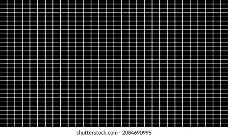 Reiche, unregelmäßige Textur aus monochromen geometrischen Elementen. Overlay bedrückter brüchiger Hintergrund. Abstrakte Vektorgrafik. Einzeln auf weißem Hintergrund. EPS10