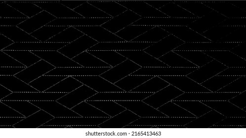 Rough, irregular texture composed of monochrome geometric elements. Overlay distressed grunge background. Abstract vector illustration. Isolated on white background. EPS10