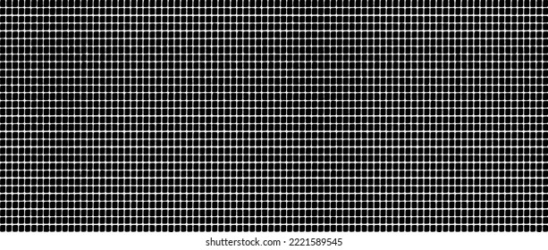 Rough, irregular texture composed of monochrome geometric elements. Overlay distressed grunge background. Abstract vector illustration. Isolated on white background. EPS10