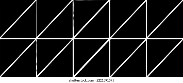 Rough, irregular texture composed of monochrome geometric elements. Overlay distressed grunge background. Abstract vector illustration. Isolated on white background. EPS10